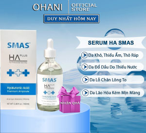 Serum HA SMAS Cấp Nước Đa Tầng HA Plus Hyaluronic Acid Premium Ampoule 100ml
