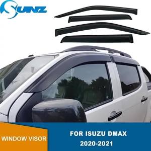 Side Window Deflector For Isuzu D-max Dmax 2020 2021 2022 2023 2024 Door Visor Weather Shields Sun Rain Guards Awnings&shelters
