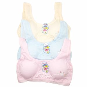 MOU - 3PCS 6PCS Miniset Busa Anak Remaja Usia 8 - 13 Tahun / Minibra Busa karakter Anak Abg isi 3pcs