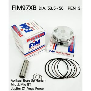 Seher piston kit FIM set bore up Mio J Mio GT Jupiter Z1 Vega Force ( XB ) pin 13