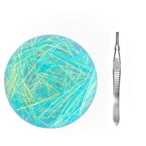 CHICSTOP Hair Pulling Skin Picking Fidget Round With Tweezers Sensory Picking Pad Creative 6cm Silicone Picking Pad Adults