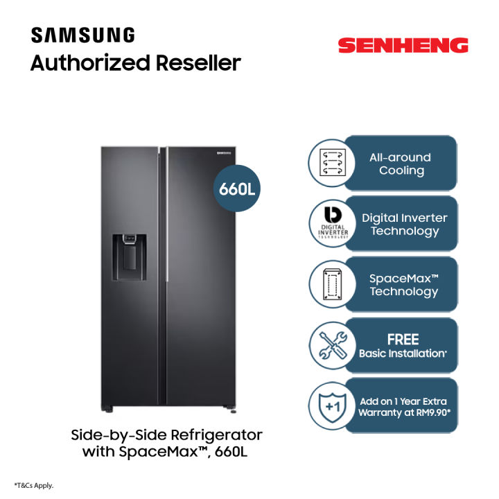 Samsung 660L SidebySide Refrigerator SAMRS64R5101B4 Lazada