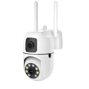 Buy 1 Take 1 V380 pro CCTV Camera Waterproof 8MP Dual Lens WiFi Connect To Cellphone Night Vision