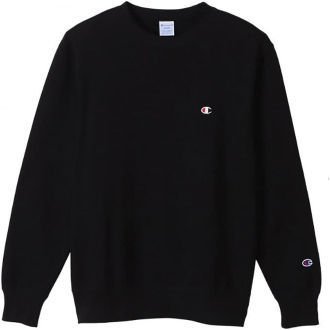 Champion Japan C Logo Crew Neck Sweatshirt – Black | Lazada PH