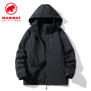Mammut Solid Color Outdoor Jackets for Men and Women Spring and Autumn Jackets Thin Windproof and Waterproof Solid Color Outdoor Jackets Mountaineering Jackets