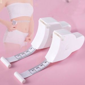 Thước Dây Cuộn Thông Minh Đo Cơ Thể Tay Cầm Dài Có Nút Bấm