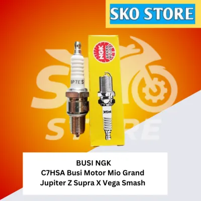 Busi NGK C7HSA Busi Motor Mio Grand Jupiter Z Supra X Vega Smash Original Murah