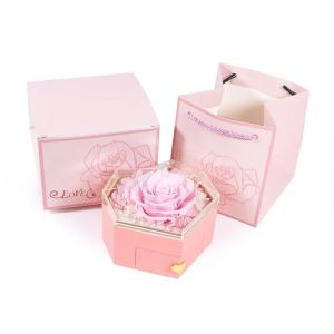 LOVE PROMISE BOX - HIDDEN JEWELRY / BOX CINCIN NIKAH LAMARAN / TEMPAT CINCIN NIKAH LAMARAN / KOTAK CINCIN MAWAR DIPUTAR/ HADIAH PASANGAN / BOX KALUNG GELANG / KOTAK KALUNG / TEMPAT CINCIN / TEMPAT KALUNG / KADO PASANGAN / KOTAK CINCIN BUNGA MAWAR DIPUTAR