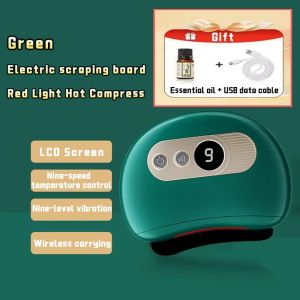 【SG STOCK】Electric Gua Sha Scraping  Portable Massage For Deep Relaxation 9 Levels of Vibration & Hot Compress 电动刮痧板