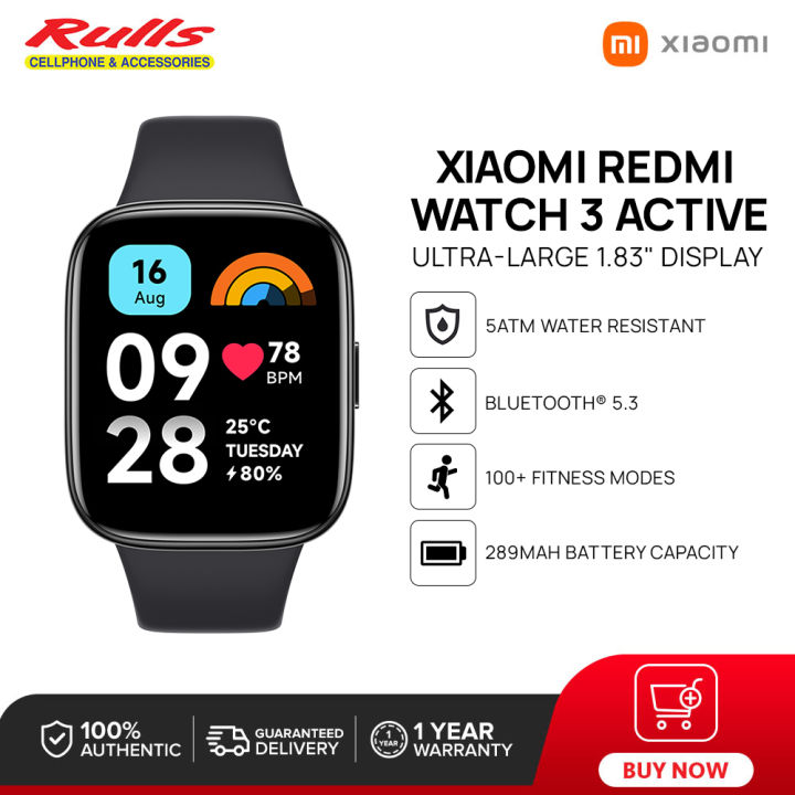 Xiaomi Redmi Watch 3 Active Smartwatch Lazada PH