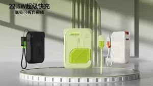 New Power Banks magnetic    super-fast charging AC socket gallium nitride mobile power supp