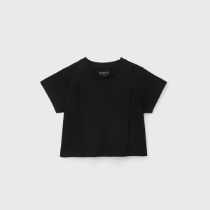 Oxwhite Women Mono Panel Cropped Tee