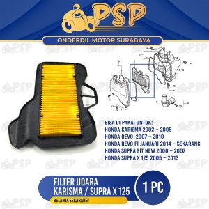Filter Udara Supra X 125 / Karisma - Saringan Hawa Udara Screen Cleaner Kirana Revo FI Supra Fit