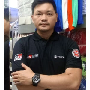 TLC14 Toyota TEQ Japan GR Sport Gazoo Racing marchandise Kaos Kemeja Bordir Komputer