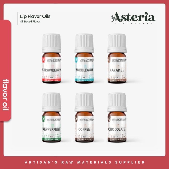 Flavor Oils 5mL (for Lip Cosmetics) Asteria Apothecary Lazada PH