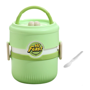 Leak Proof Insulated Lunch Box Stainless Steel Storage Container for Office School and Outdoor Activity