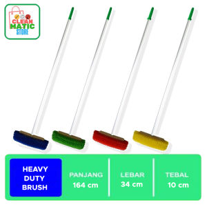 Sikat lantai Clean Matic - Heavy Duty Brush Sikat Outdoor