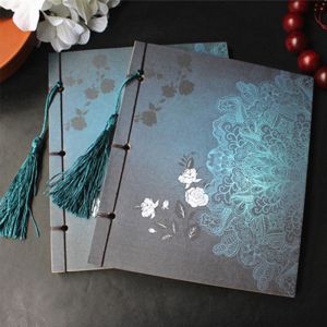 GIORGIONE Antique Creative Kraft Paper Stationery School Sketchbook Thread-bound Chinese Style Diary Journal Notepad Sketch Blank Notebook