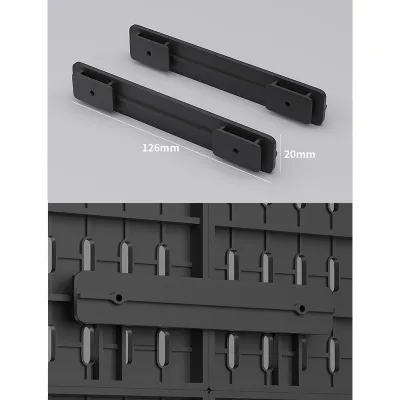 IKI New Pegboard DIY Desktop Organizer Office & Home Display Wall Rack Display Wall Mounted Hole Board Wall Organizer洞洞板