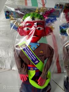 BONEKA ONDEL2 BETAWI KOSTUM POLISI TERLUCU