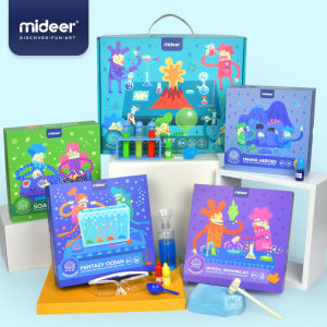 Bộ đồ chơi thí nghiệm khoa học Mideer nhiều mẫu làm xà phòng cho trẻ từ 6 tuổi trở lên Science Talent Soap land ươm mầm thủy tinh My Mickey Shop