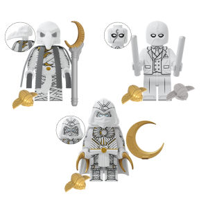 Mini Moon Building Blocks Toys Super Heroes Knight Figures Gift