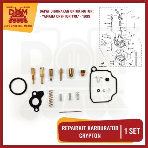 Repairkit Karburator Crypton (TOKAIDO) Carburator Repair Kit Parkit Spuyer Karbu Assy Yamaha Crypton