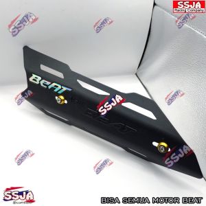 tutup knalpot beat karbu - bisa untuk semua honda beat FREE BAUT -NEW ARRIVAL