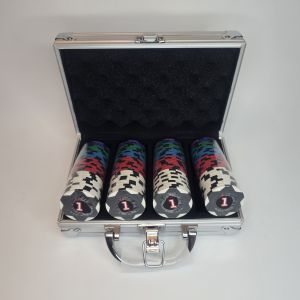 【Merlion Social Club】Mahjong Chips Set / High Roller $1K Base Per Player / 120pcs Chips / 14 grams Chips【Ship Out 24Hrs】