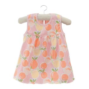SPARAK Printed Baby Dress Pure Cotton Embroidery Summer Dress Girls Dress Multi Pattern Princess Dress Baby Girl