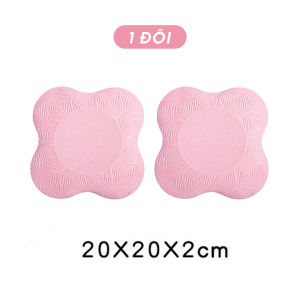 Đệm Bảo Vệ Đầu Gối Chống Trượt Tiện Dụng ập Yoga Cao Su Hỗ Trợ Giảm Đau đầu gối