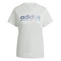 adidas ไลฟ์สไตล์ เสื้อยืด The Soft Side Linear ผู้หญิง สีเขียว IT1427. 