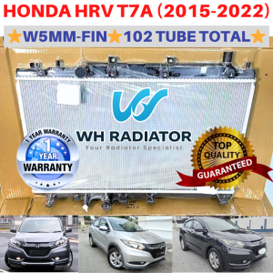 HONDA HRV T7A (2015-2022) TOP QUALITY W5MM-FIN 102TUBE TOTAL STANDARD SIZE (16MM) ASSY Radiator Tangki Air