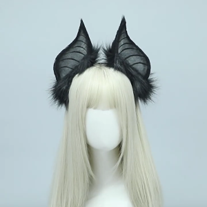 Handmade Bat Ears Headbands Animal Ears Headbands Headwear Halloween Cosplays Costume