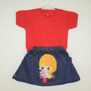 Setelan Rok Baju Anak Perempuan 444