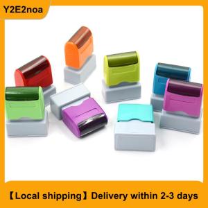 【Local shipping】 custom pre self inking office company personalized return address rubber stamp