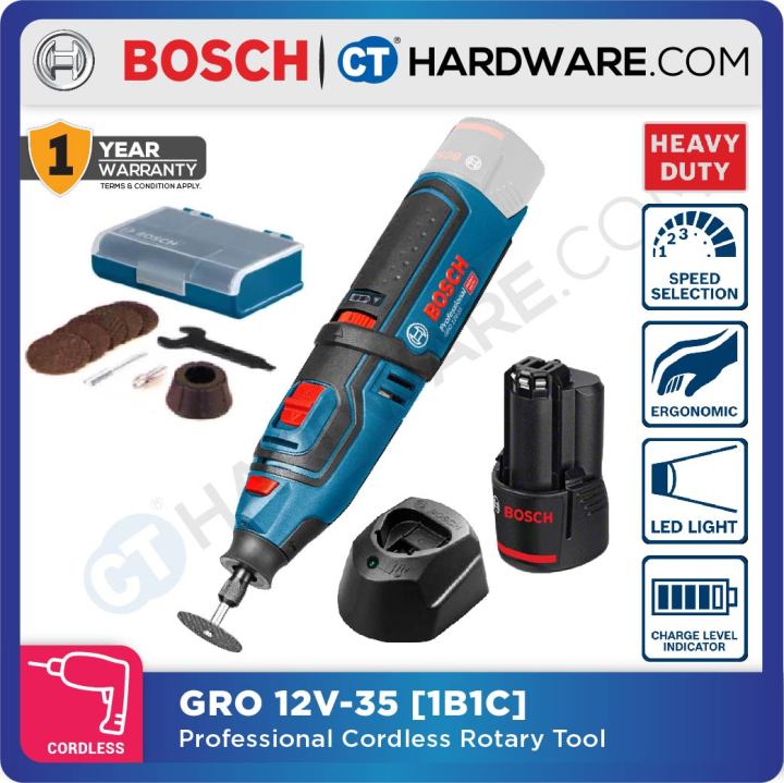 BOSCH GRO 12V 35 CORDLESS ROTARY TOOLS COLLET 3.2MM COME WITH