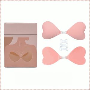 แผ่นแปะเต้านม ชุดชั้นในสตรี เป็นธรรมชาติและสง่างาม แผ่นเสริมหน้าอก ซิลิโคน มีสไตล์และใช้งานได้จริง