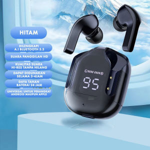 HEADSET WIRELESS BLUETOOTH AIR 31 EARPHONE NOISE - CANCELLING HEADSET HIFI HD LED DISPLAY