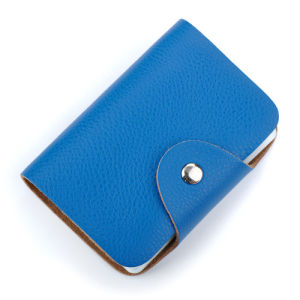 Genuine Leather card holder Card holder with multiple slots card case business card holder for women and men made of cowhide Aksesori Kereta Aksesori Telefon Alat Tulis Pejabat