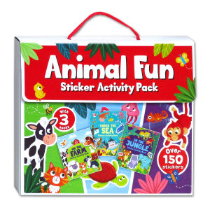 Animal Fun Sticker Activity Pack (Over 150 Stickers)