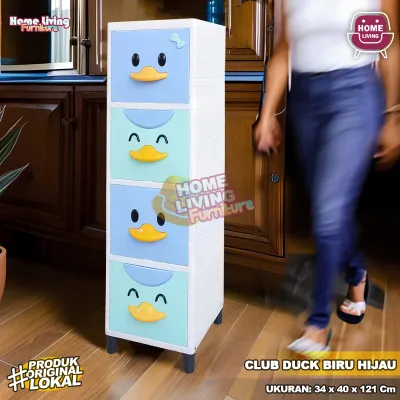 Lemari Club Flip Alfa Duck Lemari Swing Lemari Pakaian Plastik Lemari Anak Bebek