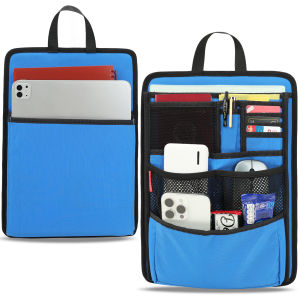 Backpack Insert Organizer Electronics Organizer Bag - Shockproof & Water-Resistant Tech Accessories Case for MacBook iPad Passport Multi - Compartment Travel Organizer Bag for Laptop Passport Electronics & Daily Essentials