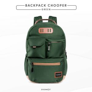 EVERNEXT - TAS RANSEL LAPTOP PRIA BACKPACK CHOOPER TAS SEKOLAH KULIAH PRIA TAS PUNGGUNG PRIA