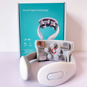 Máy massage cổ vai gáy Takara JT88 Mát xa xung điện kết hợp 5 đầu rung cơ học làm giảm nhức mỏi cổ vai gáy