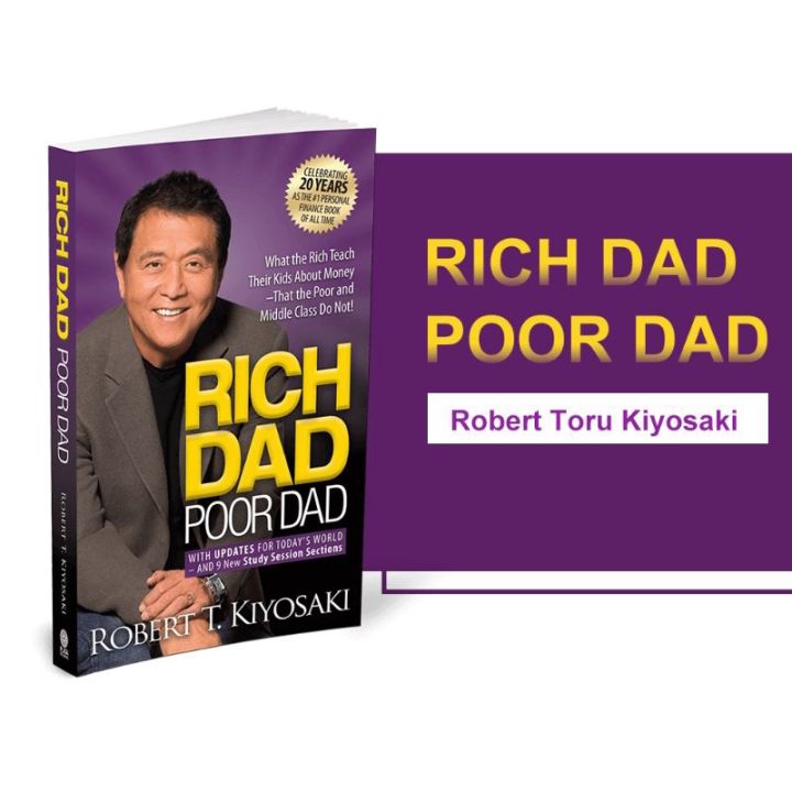 Rich Dad Poor Dad Robert Kiyosaki Book English Self Help