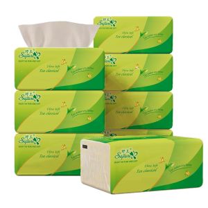 8 packs super soft Tissue Paper Towel For Baby Facial Tissue 480 Sheets 4 Ply Native wood Tissue Paper Sale 8 Packs tissue for face tissue towel tissue paper sale