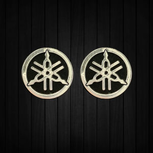 2PCS 3D Acrylic/ABS Badge Emblem logo For YAMAHA YZF-R15 R25 R3 MT25 MT03 M-slaz150 YZF-R25 YZF-R3 Silver Gold Red Blue 2.9CM/5CM Diameter