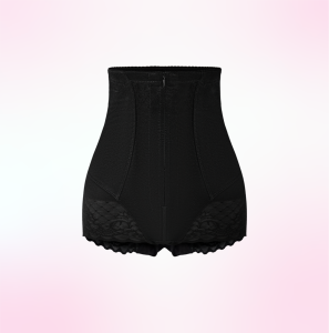 YOUNIA เอวสูงกางเกงรัดหน้าท้อง ซิปและตะขอ ยกกระชับสะโพก ผ้าคุณภาพสูง เย็นสบาย ชุดกระชับสัดส่วน กางเกงในซ่อนเป้า