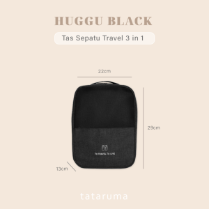 Tas Sepatu 3 in 1 Travel Water Repellent TATARUMA HUGGU